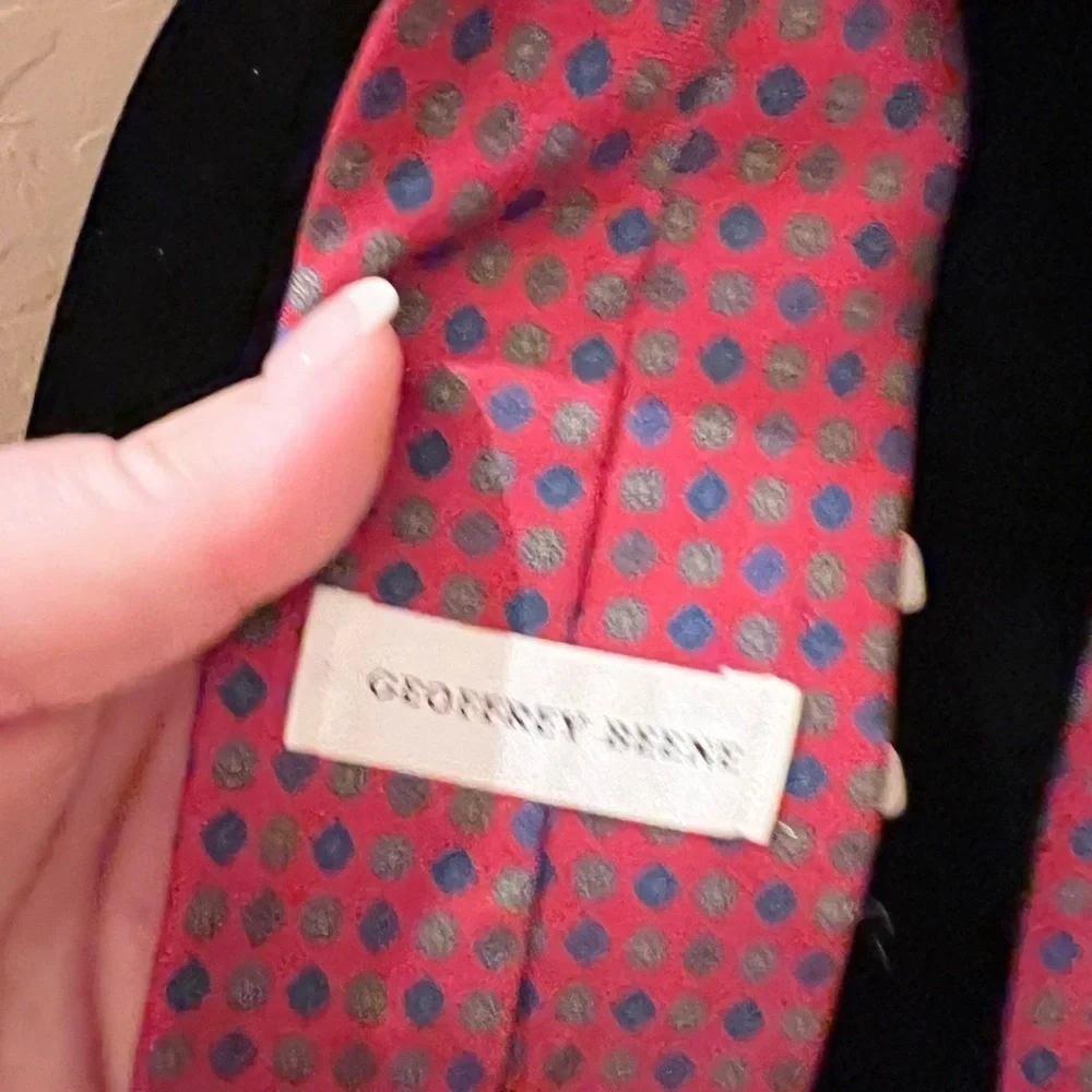 Geoffrey Beene Dress Silk Neck Tie